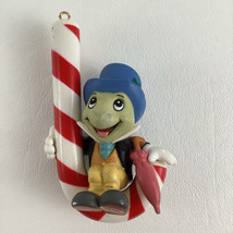 Grolier Christmas Magic Jiminy Cricket Disney Tree Ornament Candy Cane V... - $19.75