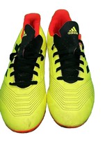 Adidas Boys Predator 18.4 Fxg DB2321 Yellow Football Cleats Shoes Size 6 - £23.88 GBP