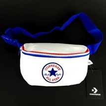 Converse Crossbody Bag Fanny Pack White Blue Rare - $23.66