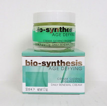 Bio-Synthesis Italy Age Defying Daily Renewal Face Skin Cream 1.7 oz NOS Wrinkle - $39.59