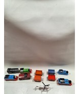 LOT 11 Thomas the Train and Friends Hook Metal Diecast Train Cars Harold - £17.09 GBP