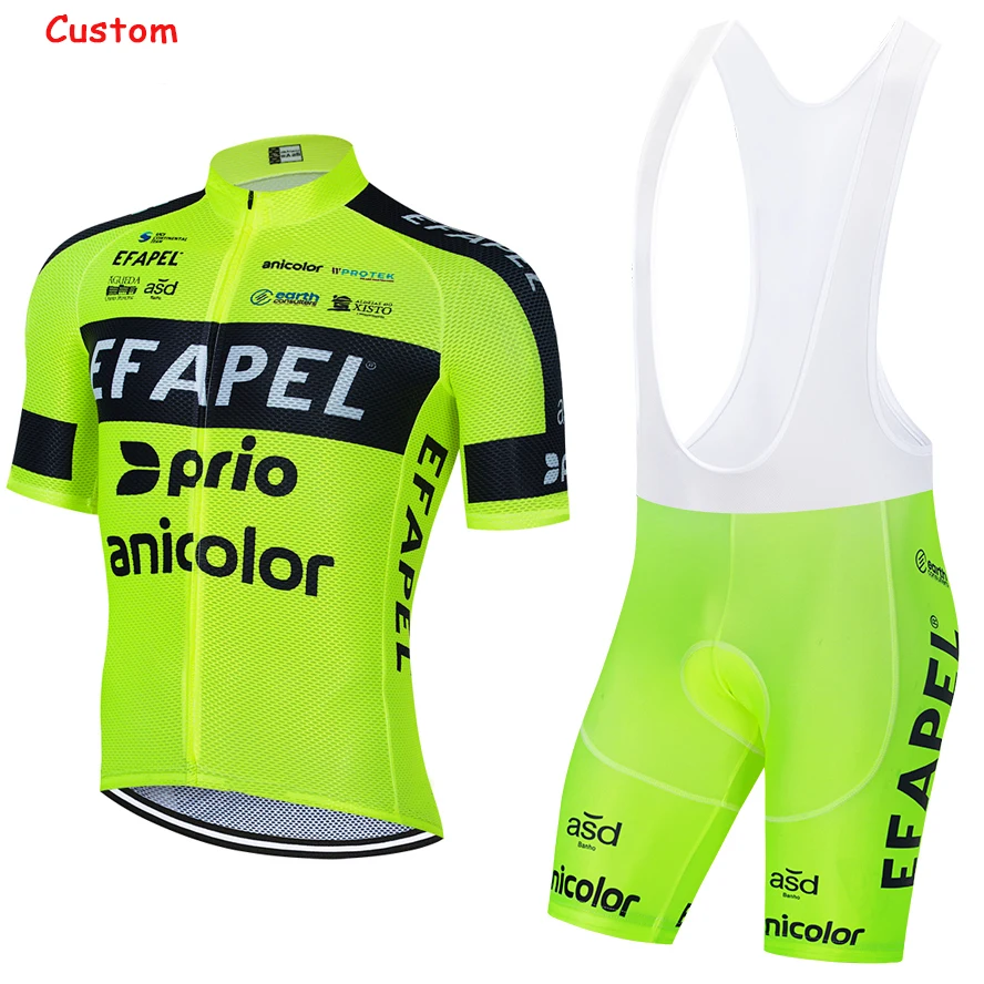 Sporting Fluor Yellow EFAA Cycling  BH Bike Maillot Shorts 20D Pants Men Women M - £39.96 GBP