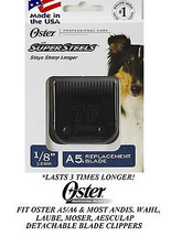 OSTER SUPERSTEELS(Like Titanium)7F 7FC BLADE*FIT A5,A6,Andis AGC,Wahl KM... - $39.99