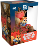 Conker&#39;s Bad Fur Day #0 Vinyl Figure Statue Official N64 Youtooz + Prote... - £118.10 GBP