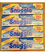 Lot of 4 Vintage NOS 80s Snuggle Fabric Softener Dryer Sheets Movie TV Prop - £31.28 GBP