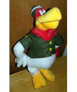 14&quot; Looney Tunes Foghorn Leghorn Plush wearing Army Uniform Warner Brothers - $27.35 CAD