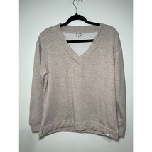 Women&#39;s ORVIS V-Neck Sweatshirt Size M - Soft - Color is Taupe / Beige - €14,92 EUR