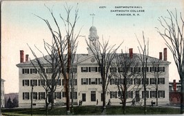 Vtg Postcard N.H. Dartmouth Hall, Dartmouth College, Handover, Unposted - £5.12 GBP