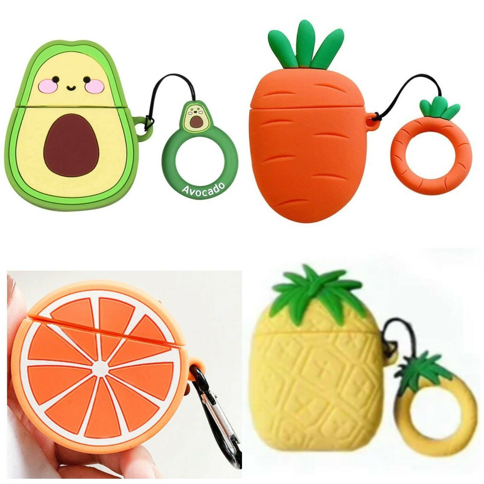 BRAND NEW AirPods Cute Fruit Protective Case for Gen 1 & 2