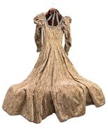 Antique Mother Hubbard ? Style Dress Tea Gown Circa Late 1800's - $494.99