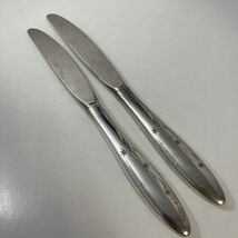 GORHAM Sterling 1956 CELESTE 9” Dinner Knife Atomic Starburst Lot Of Two - $1,047.13 MXN
