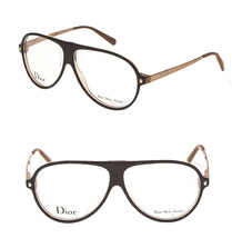 Christian Dior Les Marquises CD3226 Rose Gold Brown Aviator Rx Optical Eyeglass - £135.92 GBP