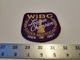 Sports Treasure 1966-67 WIBC League Champion Patch Golden Anniversary Bo... - $18.99