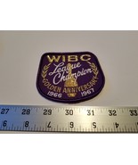 Sports Treasure 1966-67 WIBC League Champion Patch Golden Anniversary Bo... - £14.37 GBP