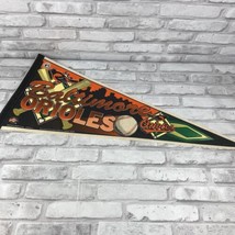 Wincraft Baseball Baltimore Orioles Full Size Pennant Vintage 1990&#39;s  - £11.99 GBP