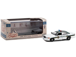 2006 Ford Crown Victoria Police Interceptor White with Green Top &quot;Duluth Minneso - £28.31 GBP