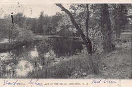 Littleton New Hampshire~Lake In The DELLS~1910 Postcard - £7.76 GBP