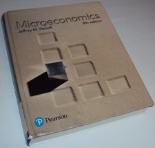 Microeconomics 8th Edition Book Pearson Series in Economics Jeffrey M. P... - £30.40 GBP