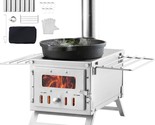 Featuring A 700-Inch Firebox Hot Tent Stove For Outdoor Cooking And Heat... - $111.92