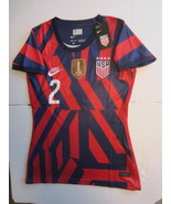 Trinity Rodman #2 USA USWNT Stadium Blue Red Away Womens Soccer Jersey 2... - $96.00 CAD