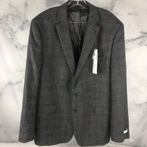 Calvin Klein Extreme Slim Fit Men 48R Gray Wool Blend Sport Coat Blazer ... - $69.80