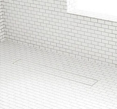 Signature Hardware 24&quot; Cohen Linear Tile-In Shower Drain with Flange - £169.63 GBP