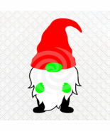 Gnome 14a-Digital ClipArt-Gift Tag-Christmas-Holiday-Scrapbook-Banner-Ba... - $37.17 MXN