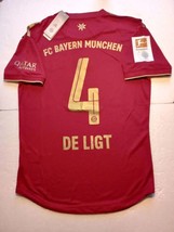 Matthijs de Ligt Bayern Munich Oktoberfest Match Slim Red Soccer Jersey 2022-23 - £79.93 GBP