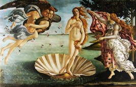 Art The Birth of Venus by Sandro Botticelli. Oil Painting Giclee Print Canvas - £7.58 GBP+