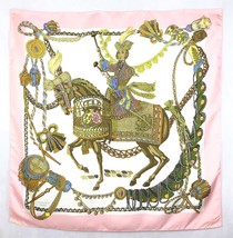 Vintage Hermes Silk Scarf Le Timbalier Made in France Designed by Fracoise Heron - £243.75 GBP