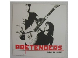 Pretenders Poster Flat The Viva el Amor Foxy Chrissy - $8.99