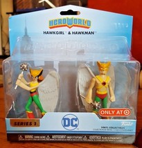 Funko HeroWorld DC Comics  Hawkgirl and Hawkman Series 1  Target Exclusive - £10.96 GBP
