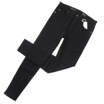 NWT Adriano Goldschmied AG Farrah Skinny in Super Black Stretch Jeans 32 - £64.85 GBP