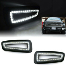 Front White LED DRL Light Clear Lens Assembly For 2010 - 2014 Ford F-150... - $99.95