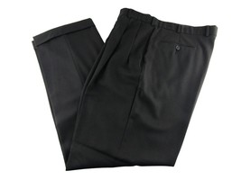 Brooks Brothers Dress Pants Men 36x32 Gray Wool Professional Luxury Busi... - $18.76