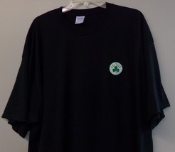 Boston Celtics Clover Logo Embroidered Adult T-Shirt S-6XL, LT-4XLT New - $21.03+