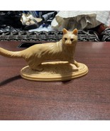 Cat Figurine Detailed Resin Crazy Cat Lady Collectible Animal Lovers - $252.74 MXN