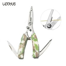 LINNHUE Aluminum Alloy Multifunctional Fishing Pliers Grip Set Fishing Tackle Ho - £54.34 GBP