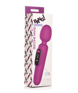 Bang Digital Silicone Wand - Purple - $73.78 CAD