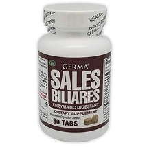 Germa Bile Salts - Natural Dietary Supplement, Liver Support- 30 Tabs per Bottle - £5.67 GBP