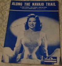 Vintage Sheet Music - Along The Navajo Trail - 1945 Edition - VGC - Larry Marks - £4.66 GBP