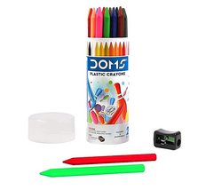 Doms Plastic Crayons - 24 shades, Pack of 2 - £64.26 GBP