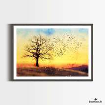 Premium Art Print At Sunrise in Watercolors, by Dreamframer Art - £30.52 GBP+