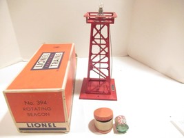 Lionel POST-WAR #394 Operating Rotating Beacon ACCESSORY- 0/027- Ln BOXED-B6 - £41.57 GBP