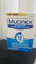 Chest Congestion, Mucinex 12Hr Extended Release Tablets, 40ct exp 11/2025 - $11.39