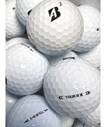6 dozen Premium AAA White Bridgestone BX Used/ Recycled Golf Balls w/Mes... - $64.95