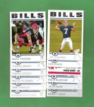 2004 Topps Buffalo Bills Football Set - £2.24 GBP