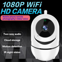 1080P Wireless IP Nanny Security Camera Indoor Home Smart WiFi Baby Pet Monitor - £29.50 GBP