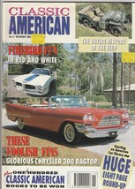 Classic American car magazine No. 31 November 1993 (UK) History of the Jeep - £12.02 GBP
