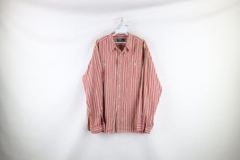 Vintage 90s Ralph Lauren Mens XL Southwestern Aztec Rainbow Striped Button Shirt - £78.91 GBP